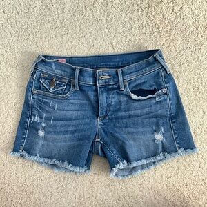 True Religion low-waisted shorts